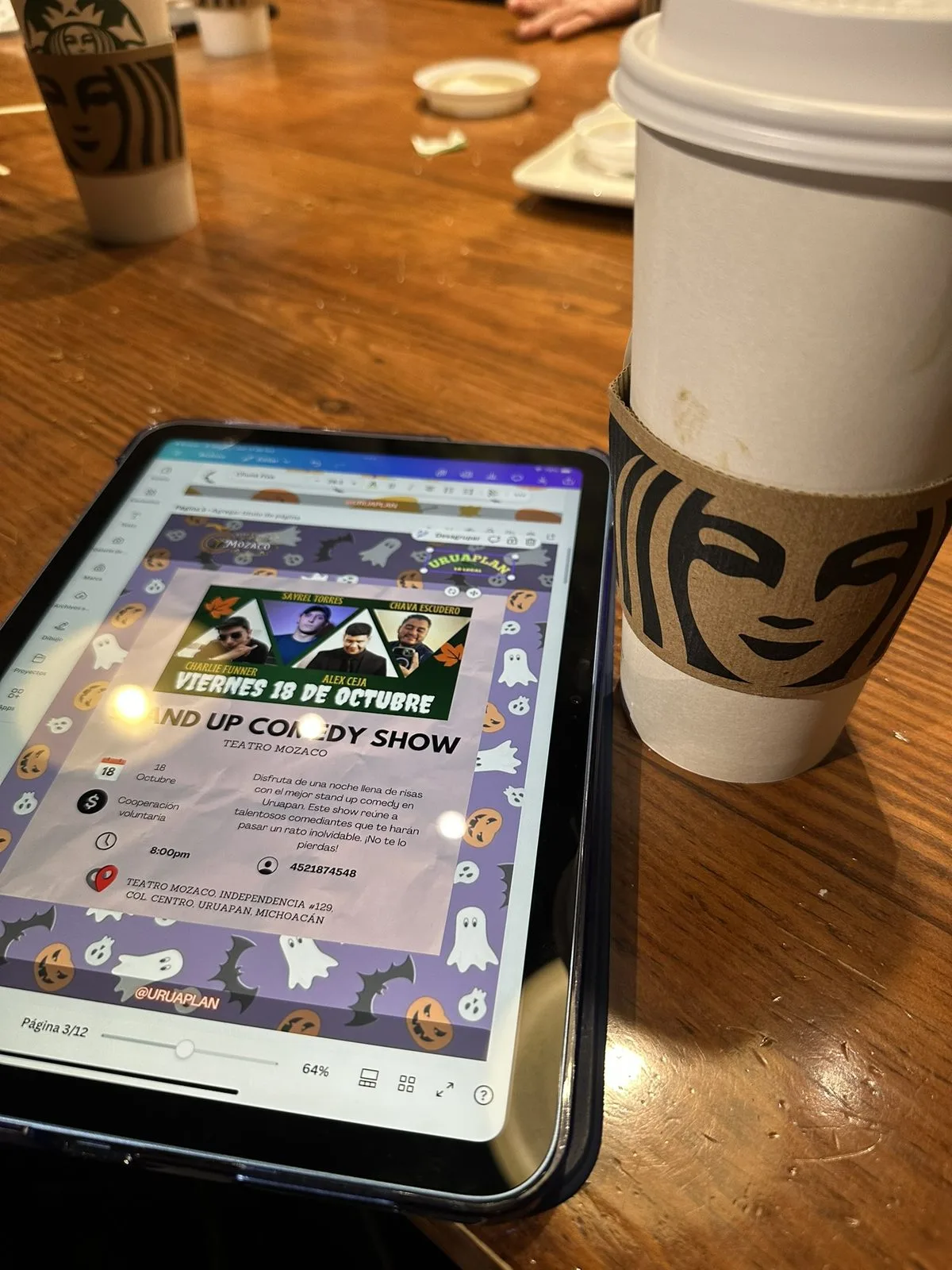 Cafés y gastronomía urbana en Uruapan